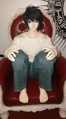New GAMETOYS 1/6 GT-007UP L·Lawliet Action Figure DEATH NOTE New GAMETOYS 1/6 GT-007UP L·Lawliet Action Figure DEATH NOTE
