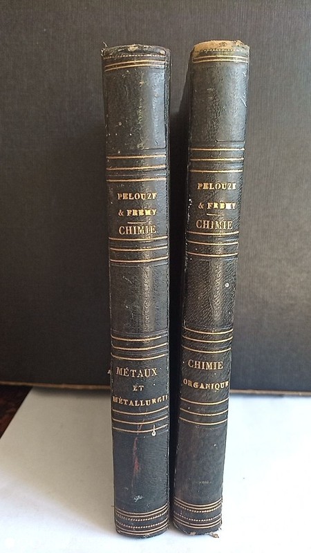 Pelouze & Fremy - AbrÃ©GÃ© De Chimie, Organique + MÃ©Taux - 1859 Masson - 2 Tomes