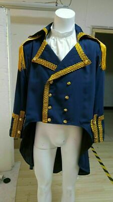 Colonial Hamilton cosplay Costume Musical Hamilton Cosplay jacket suit tailored！