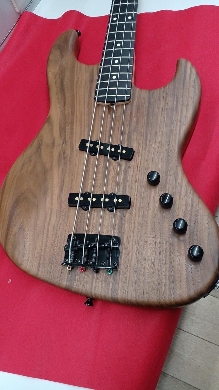MOON JJ-4 WALNUT electric bass #26721 | eBay