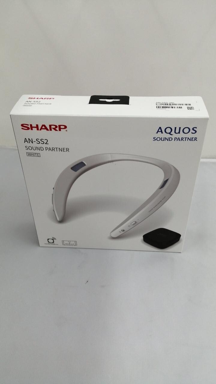 【新品未使用】SHARP AN-SS2 SHARP AN-SS2 AQUOS Sound Partner Wearable Neck Speaker Black