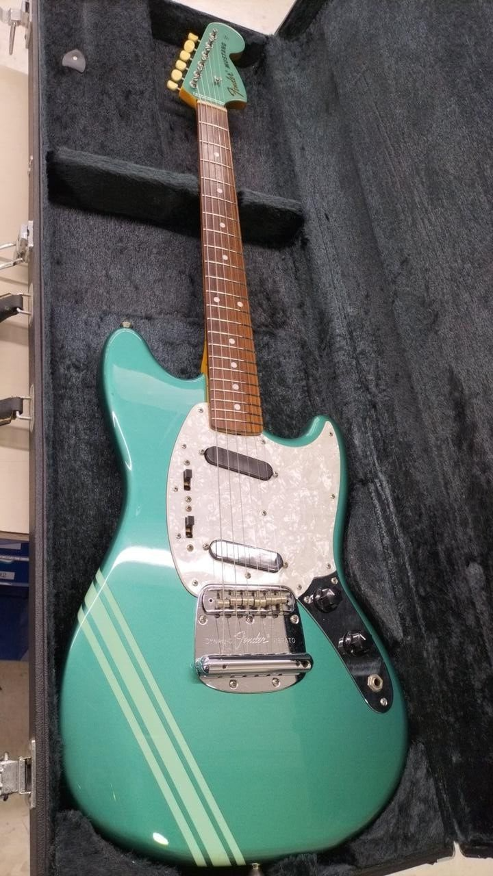 FENDER JAPAN MUSTANG　MG69 Fender Japan MG-69-77CO Mustang Ocean Turquoise Metallic