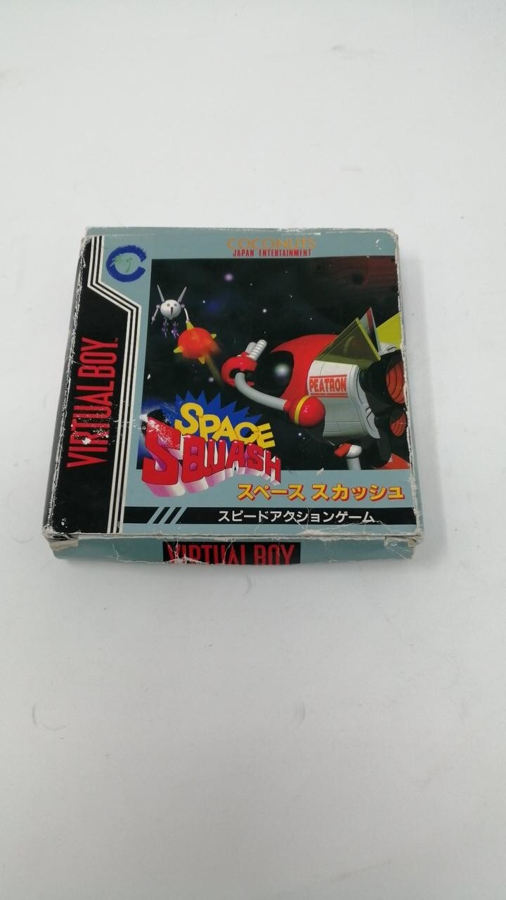 SPACE SQUASH Virtual Boy VB Nintendo Japan Action Adventure