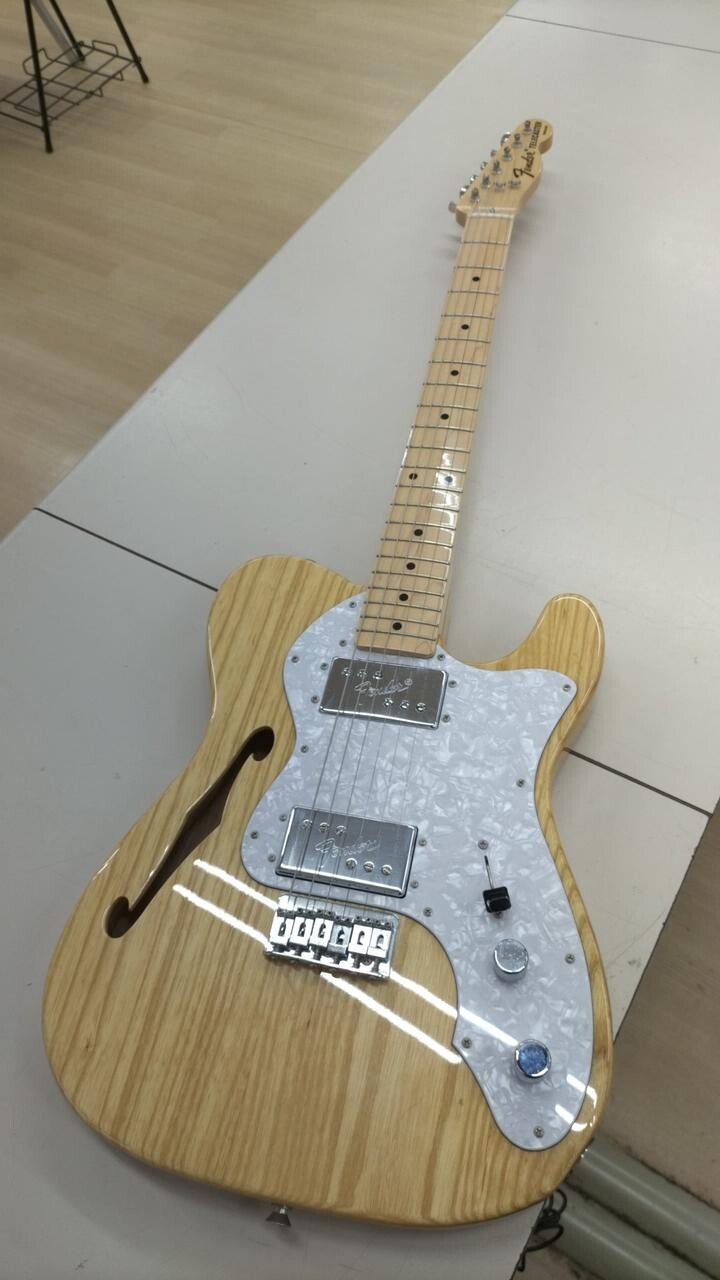 ギター Fender Made in Japan Telecaster Thinline Fender Made in Japan Limited Kusumi Color Telecaster