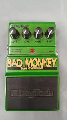 美品　Digitech BAD MONKEY オーバードライブ　貴重なUSA製！ DigiTech Bad Monkey Distortion Guitar Effect Pedal for sale