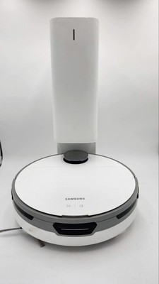 Samsung Jet Bot+ Robot Vacuum with Clean Station White Color