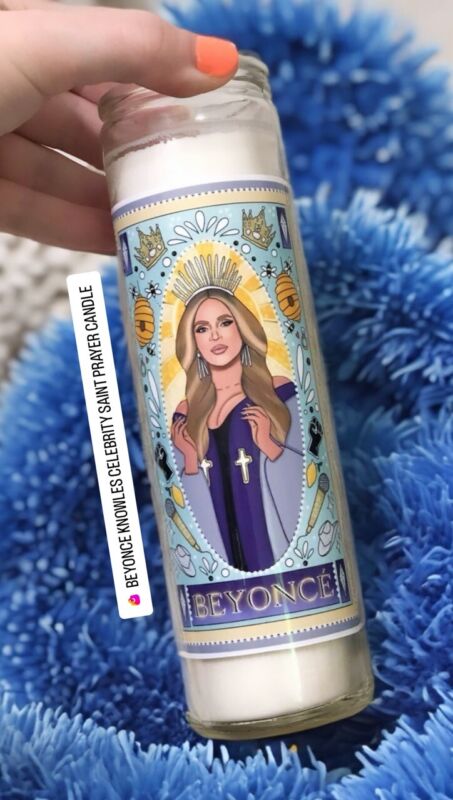 Beyoncé Saint Prayer Candle