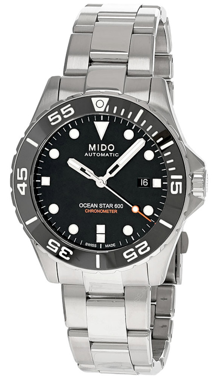 Pre-owned Mido Ocean Star 600 Chronometer 43.5mm Auto Men's Watch M026.608.11.051.00
