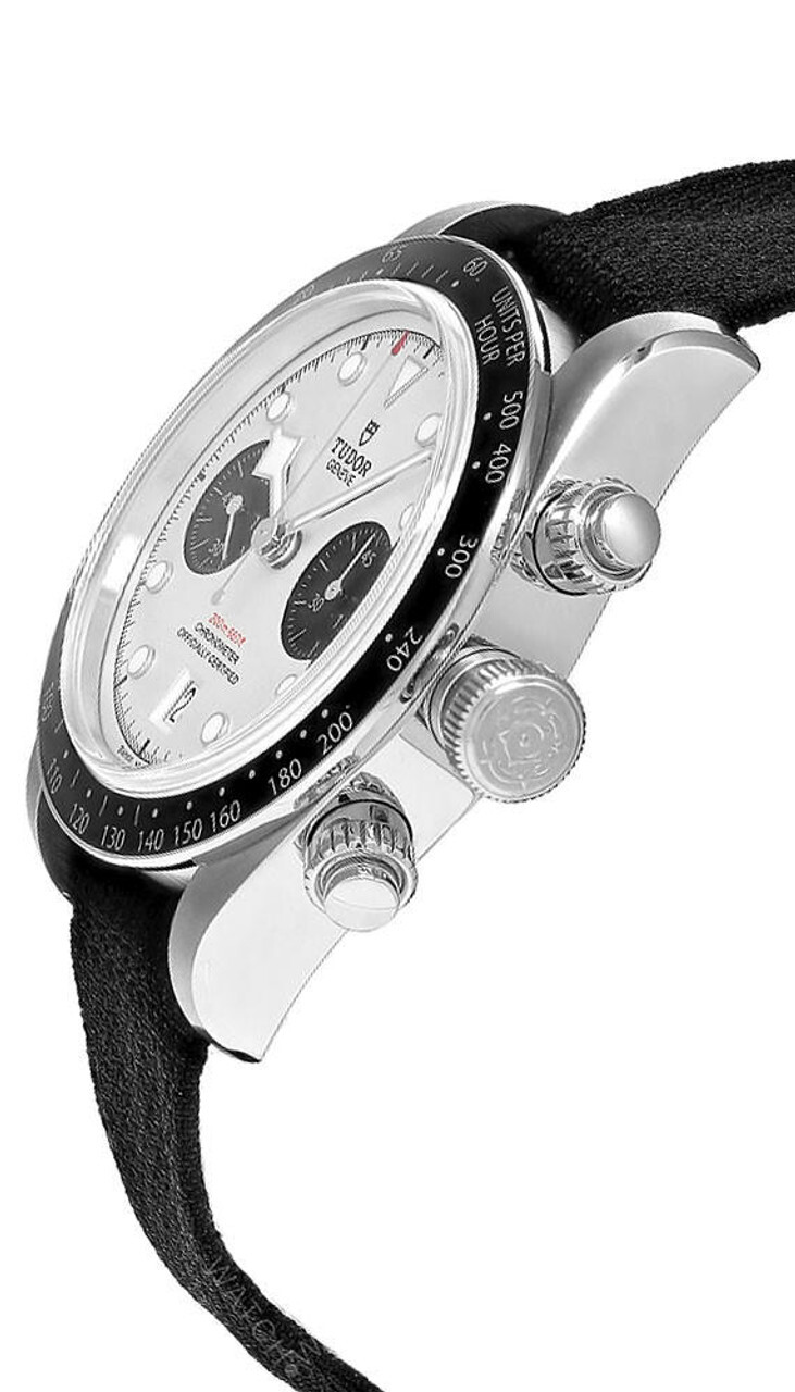Pre-owned Tudor Black Bay Chrono Auto 41mm Fabric Strap Men's Watch M79360n-0008