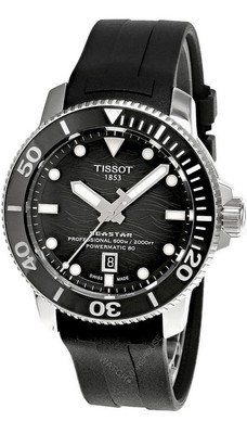 TISSOT SEASTAR 2000 PROFESSIONAL POWERMATIC 80 RUBBER MEN'S WATCH T1206071744100
