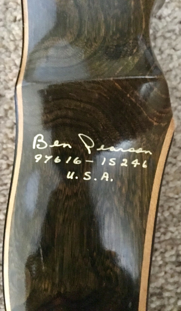 EXCELLENT CONDITION Vintage Ben Pearson Renegade Recurve bow WITH EXTRAS