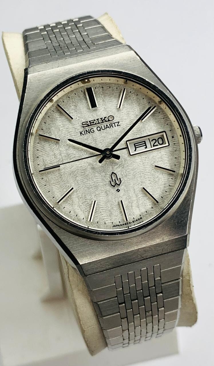 Vintage Seiko King Quartz Rare Snowflake Dial 4823-8130 Vintage Seiko King Quartz Rare Snowflake Dial 4823-8130