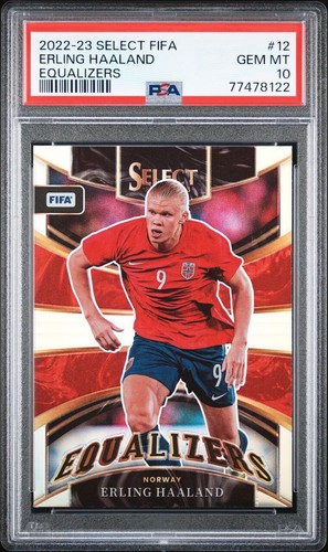 PSA 10 Erling Haaland 2022-23 Select FIFA Equalizers #12