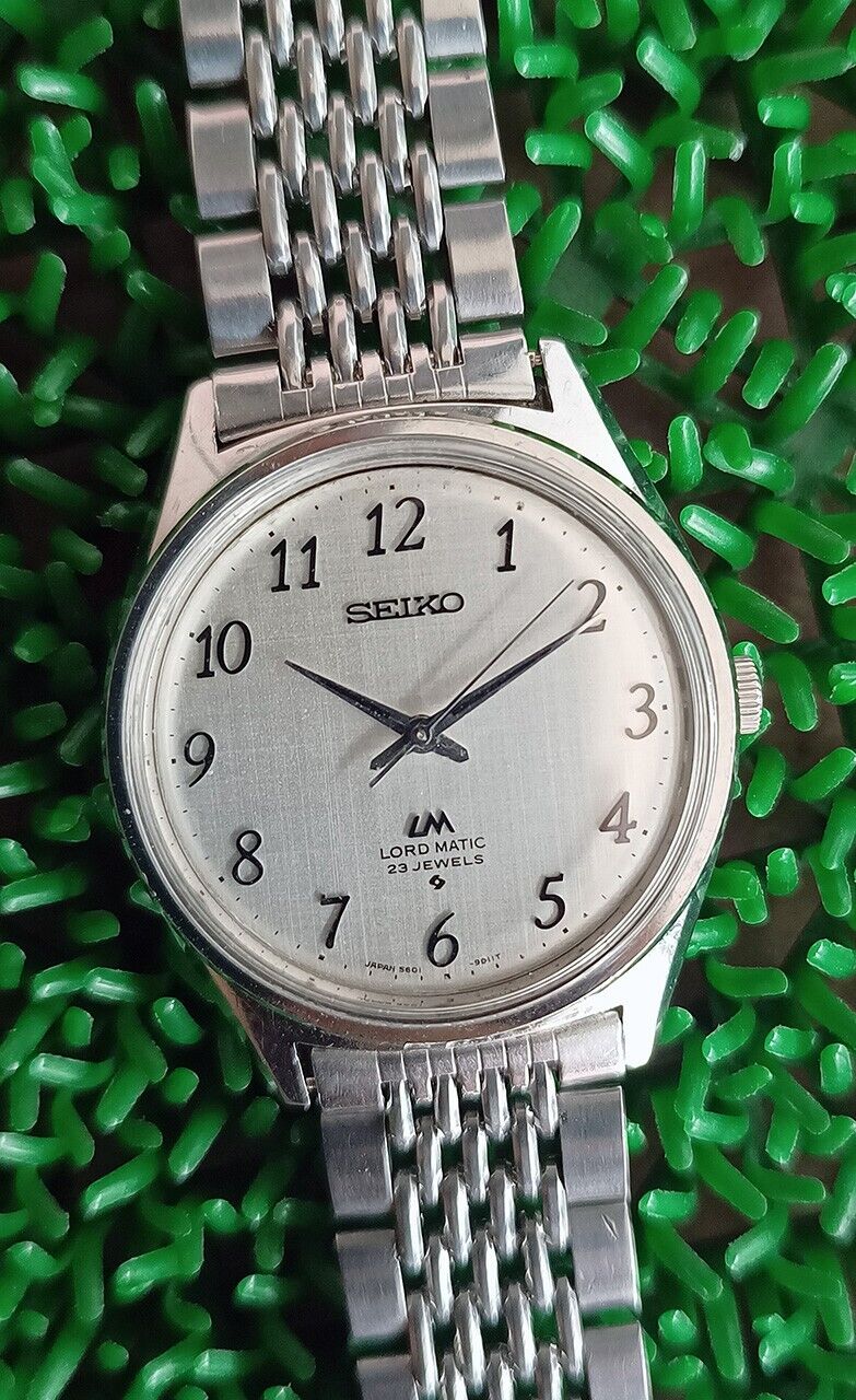 RARE VINTAGE SEIKO LM 5601-9000 ARABIC DIAL AUTOMATIC 23 RARE VINTAGE SEIKO LM 5601-9000 ARABIC DIAL AUTOMATIC 23