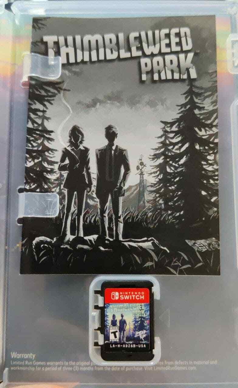 Thimbleweed Park (Nintendo Switch) Brand New Sealed Limited