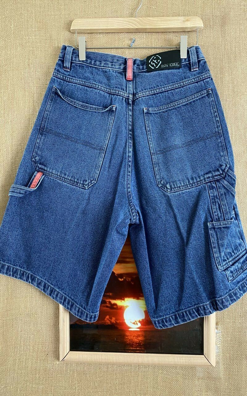 【EEUN】Raw Cut Bermuda Jeans $_57.JPG?set_id=8800005007