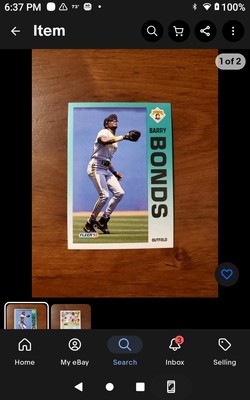 Barry Bonds - 1992 Fleer Baseball - #550 - Pittsburgh Pirates 