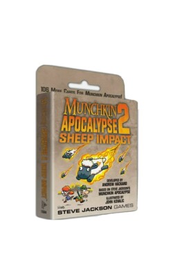 Munchkin Apocalypse 2: Sheep Impact Card Game Expansion 1504 Steve Jackson Games