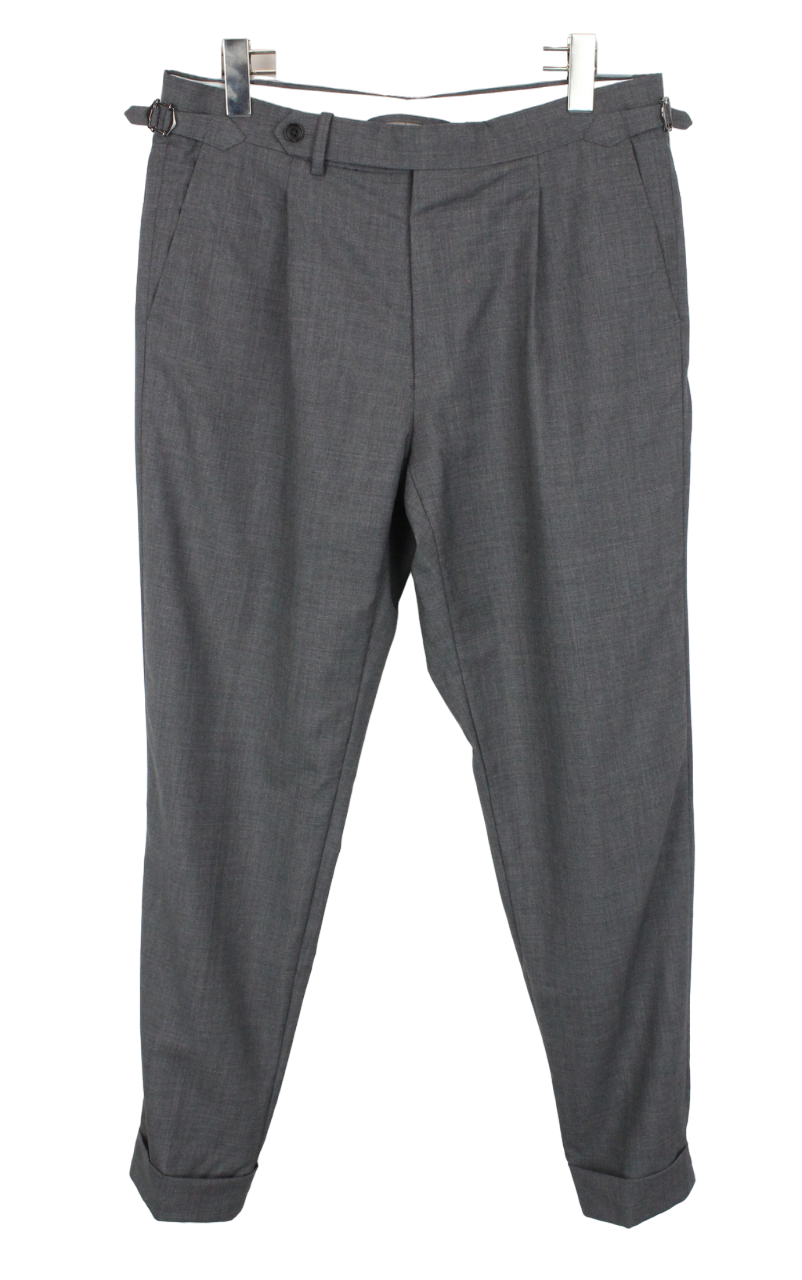 スーツ BEVAN UP wide dark gray slacks スーツ BEVAN UP wide dark