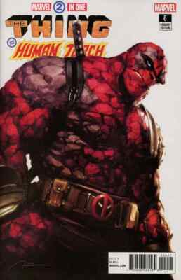 The Thing and the Human Torch #6 Deadpool Variant 2018 Marvel - NM or Better