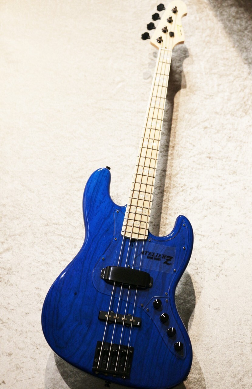 ATELIER Z: M 245 CTM TP-BLUE/M MH (Transparent Blue) Electric Bass