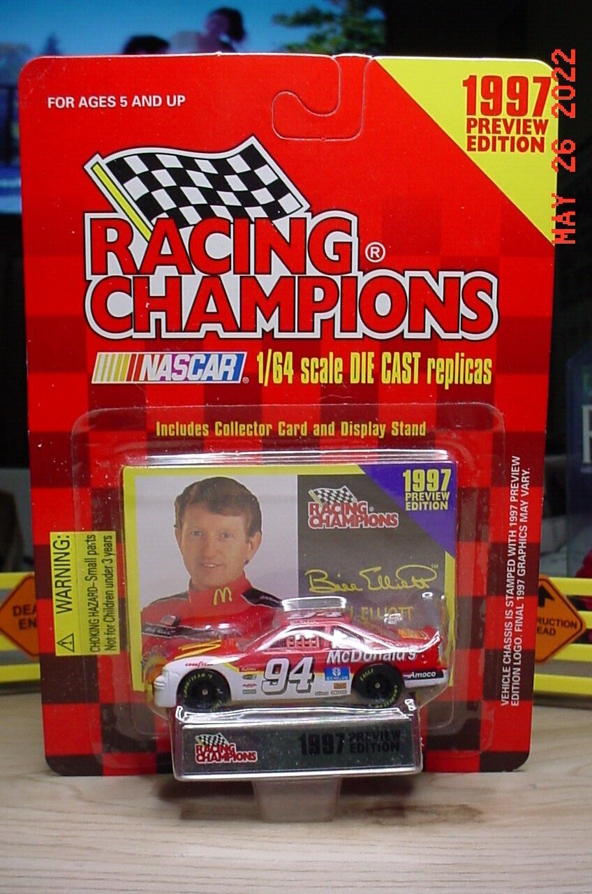 Racing Champions 94 Bill Elliott McD Thunderbird 1997Pre
