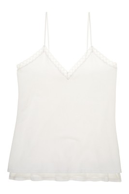 Хлопковая майка Natori Womens Bliss, белая, X-Small