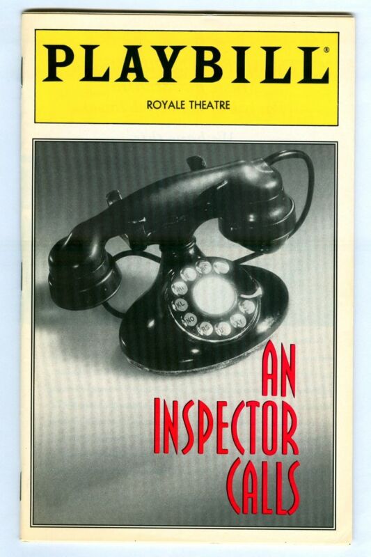 Vintage 1994 An INSPECTOR CALLS at Royale Theatre BROADWAY Playbill!