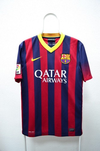 FC Barcelona バルセロナ NIKE ユニフォーム 2014 M Fc Barcelona 2013-2014 Jersey Nike Shirt | eBay