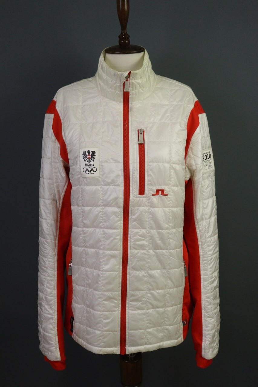 J.LINDEBERG メンズジャケット M ホワイト Clide Quarter Zip Mid Layer / White – J.Lindeberg