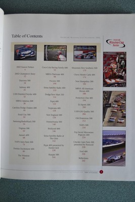 2002 Official Nascar Yearbook Tony Stewart UMI Pub EUC
