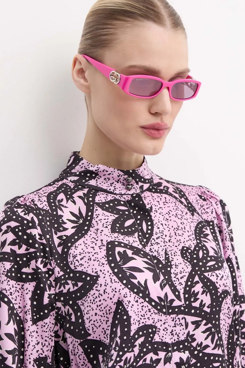 サングラス GUCCI Woman Sunglasses Pink GG1082S 004 Gucci Sunglasses GG1082S 004