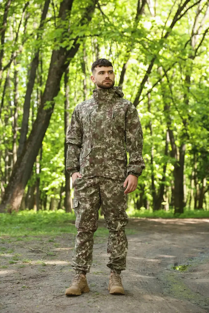 Predator Camouflage ミリタリージャケット XXL カモフラ 古着 ~90年代 PREDATOR CAMOUFLAGE 迷彩柄 プレデターカモ