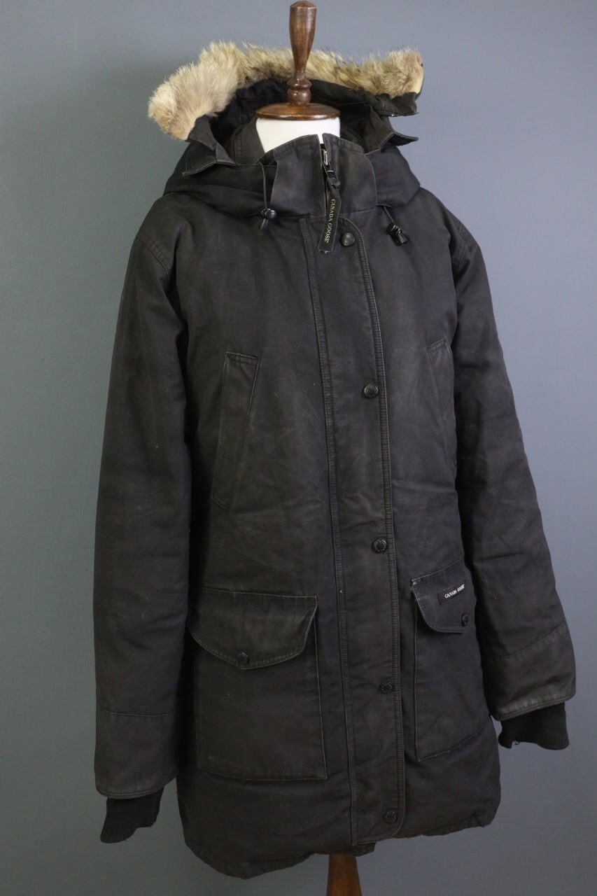   Arctic Program ダウンジャケット Canada Goose Arctic Program Black Goose Down Hooded Full Zip