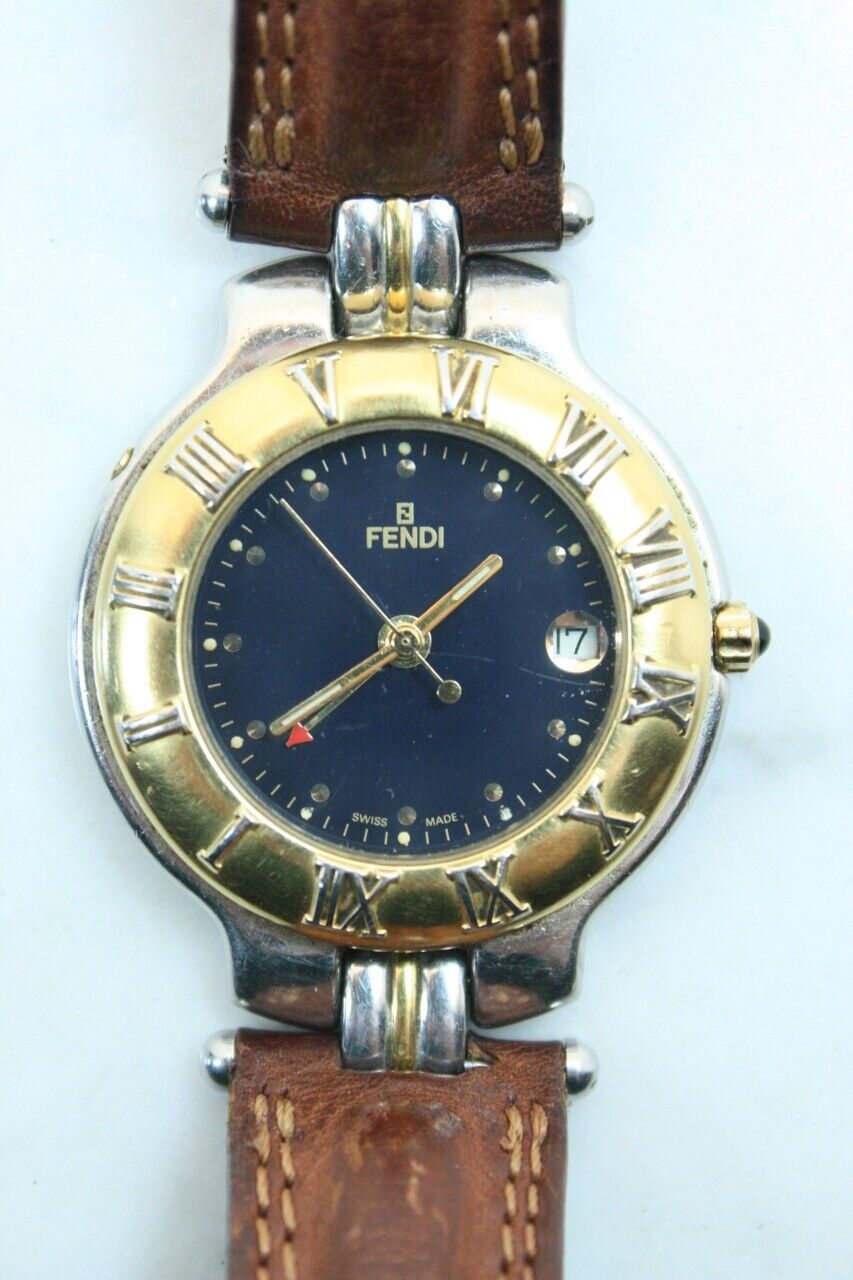 Genuine FENDI Men's Watch. Orologi 920G Two Tone SWISS Genuine FENDI Men's Watch. Orologi 920G Two Tone SWISS