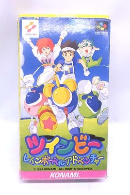 スーパーファミコン ソフト ツインビー レインボーベルアドベンチャー(TwinBee: Rainbow Bell Adventure) コナミ ツインビー レインボーベルアドベンチャー｜スーパーファミコン