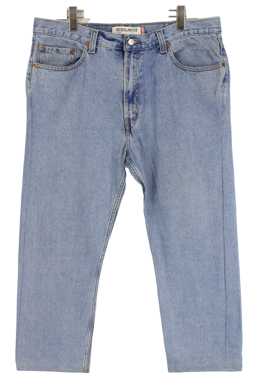 LEVI'S 505 Regular Fit Jeans Men's W38/~L26* Zip Fly Denim LEVI'S 505 Regular Fit Jeans Men's W38/~L26* Zip Fly Denim