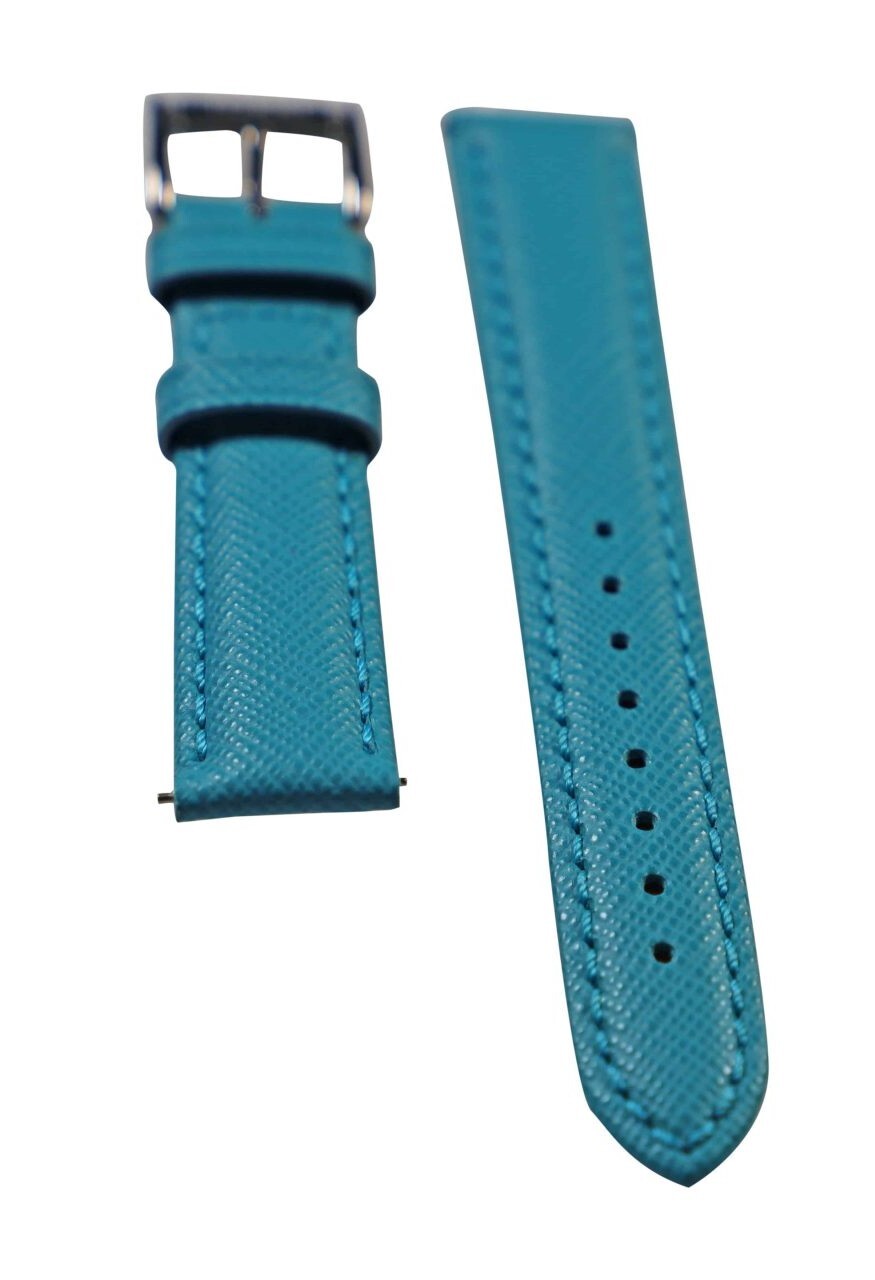 18mm OEM Tokki Project Coromuel Azul Pacifico Leather Watch Quick Release NEW