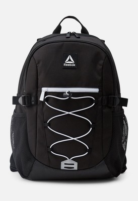 Reebok Men's Bristol Backpack with 13'' Laptop Sleeve Black
