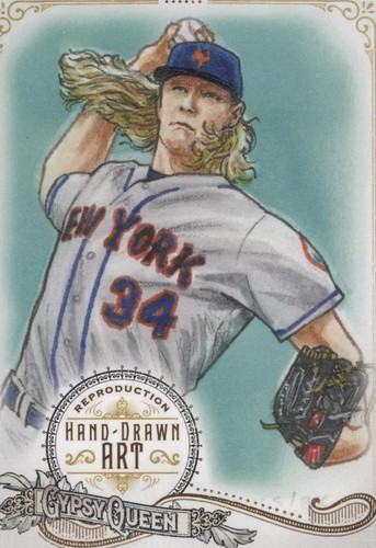 2017 Topps Gypsy Queen Hand Drawn Art Reproductions #GQARNS1