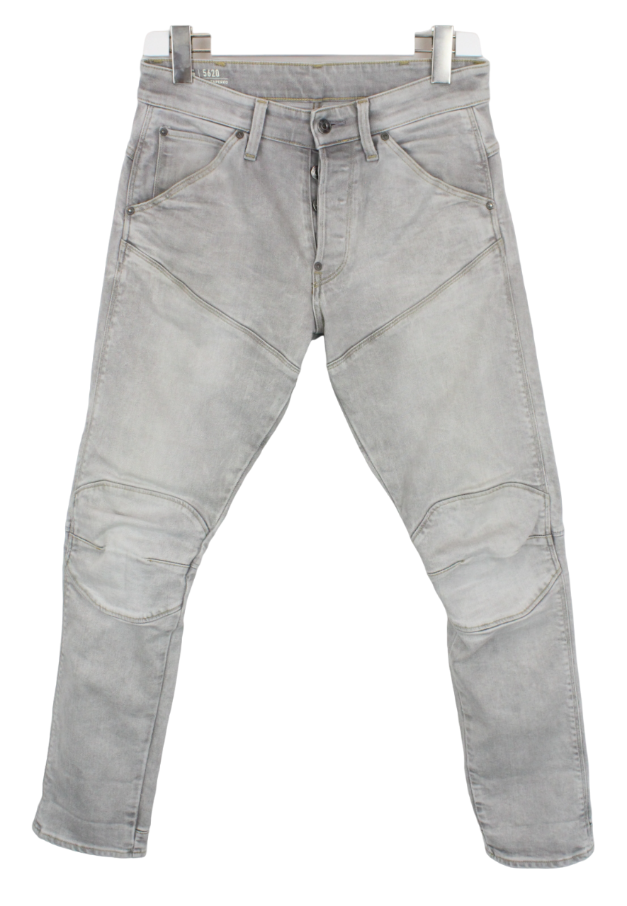 G-STAR 5620 3D Tapered Jeans Men's W28/L32 Fade Effect Denim G-STAR 5620 3D Tapered Jeans Men's W28/L32 Fade Effect Denim