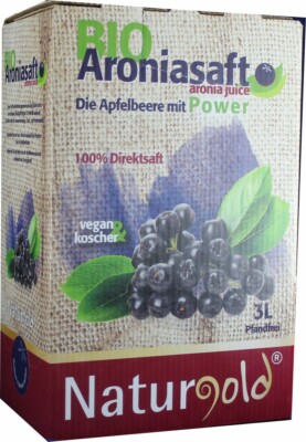 Bio Aroniasaft Direktsaft 3L Bag in Box