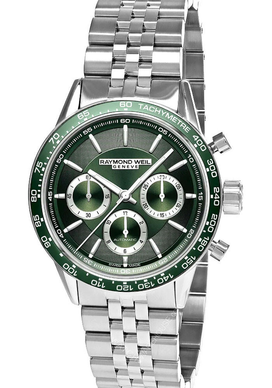 RAYMOND WEIL Freelancer 43.5MM AUTO Green Dial Men's Watch