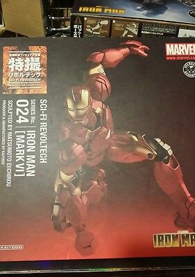 Revoltech - Iron Man Mark VI - Marvel Universe - Kaiyodo - Opened Figure
