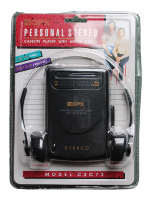 GPX Radio Personal Cassette AM/FM Stereo Model C3072 NEW