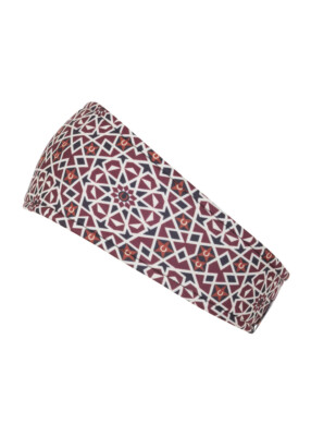 Kerrits Rail Side Fleece Headband - Sangria Starlight