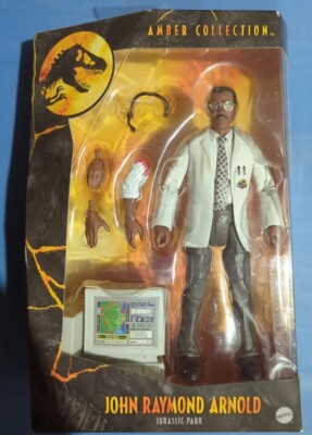 Mattel Jurassic Park  John Raymond Arnold -Amber Collection 2020 
