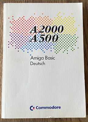 A2000 / A500 Amiga Basic Book, German #08