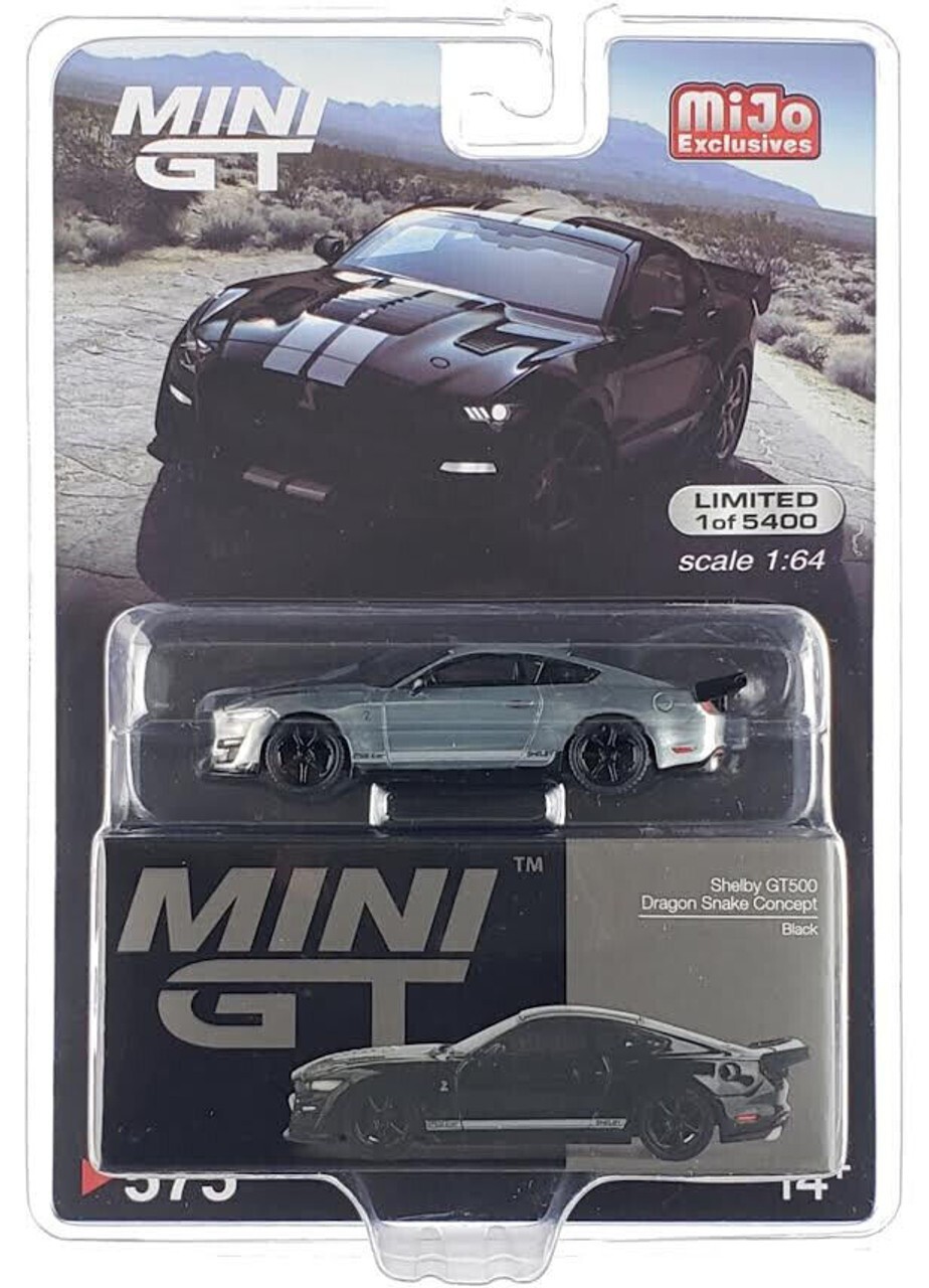 Mini GT 1:64 Ford Mustang Shelby GT500 Dragon Snake Concept