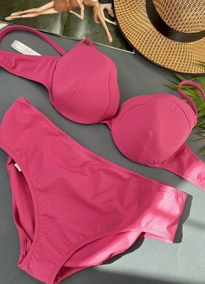 NWT La Perla red bikini swimsuit, Size Italy 50B/50, USA 40B/XL